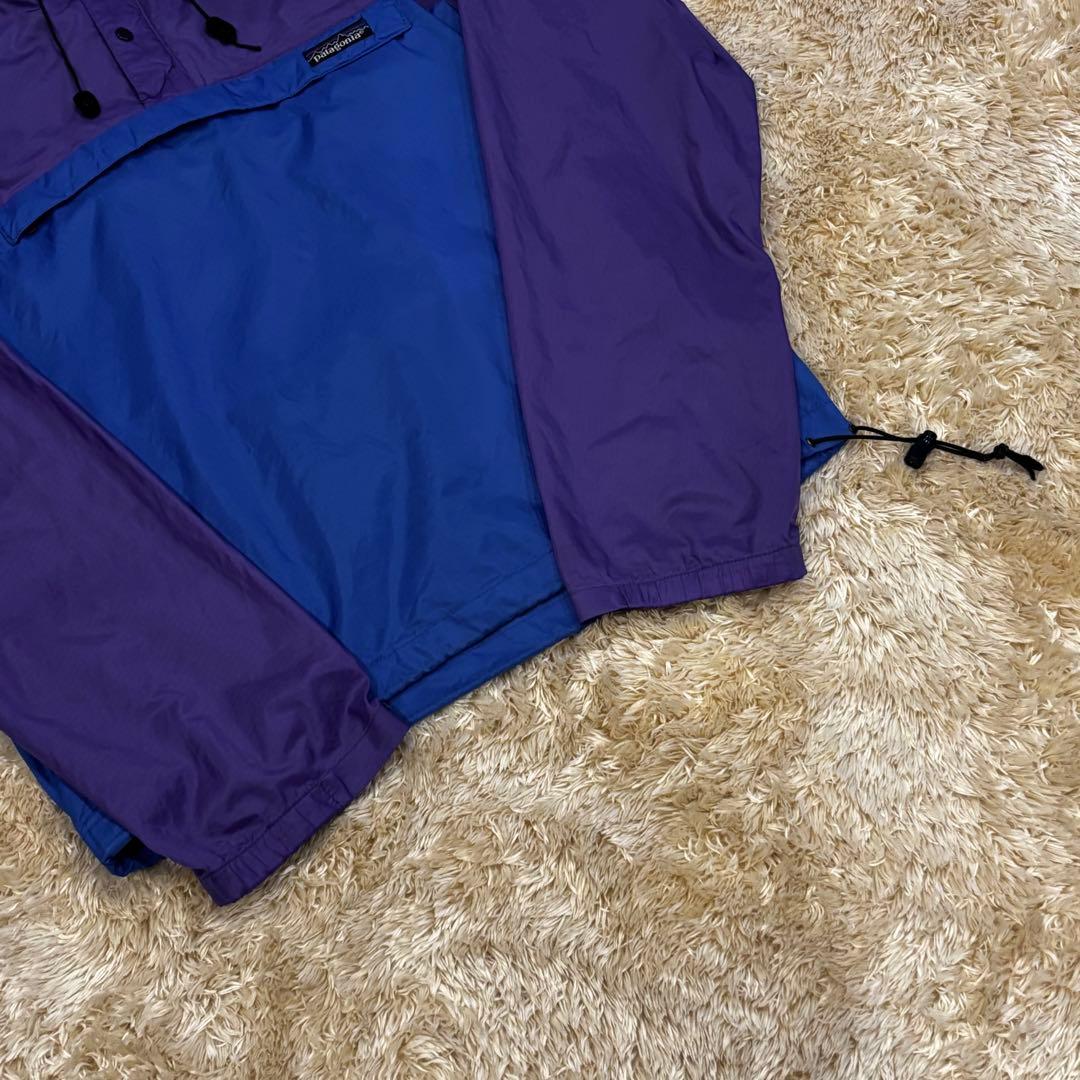 【80s】patagoniaフェザーウェイトシェルプルオーバーアノラックパーカー