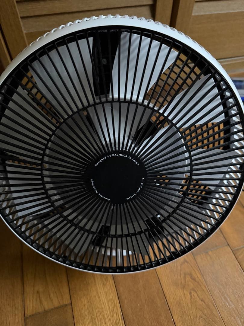 BALMUDA GreenFan ホワイト×ブラック EGF-3400-WK