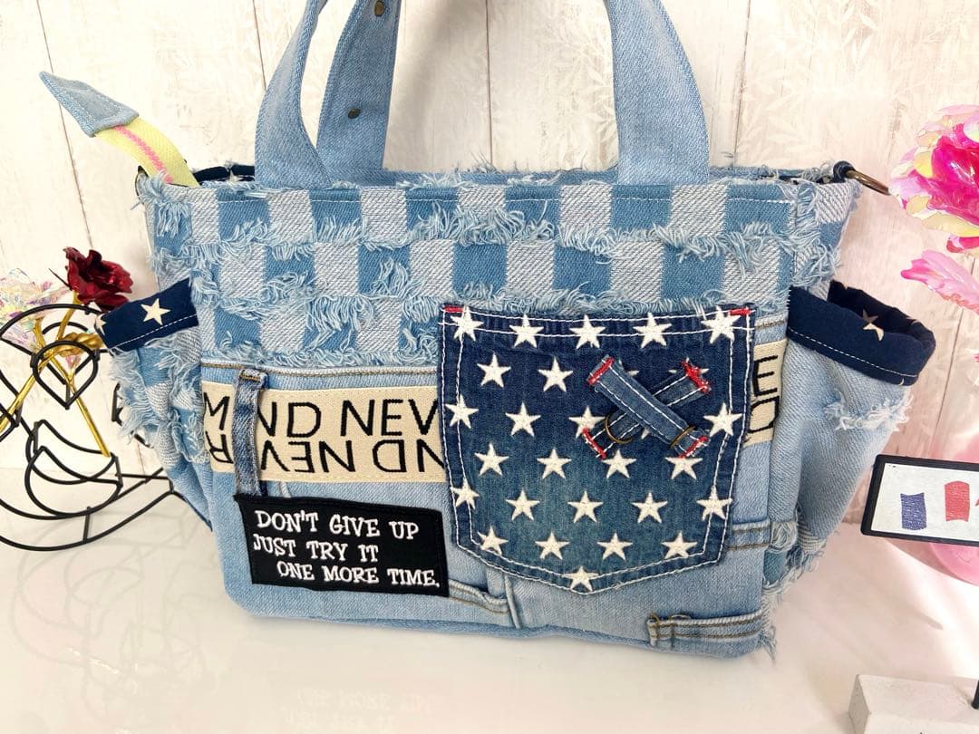 デニムリメイクバックS ストーンデニム