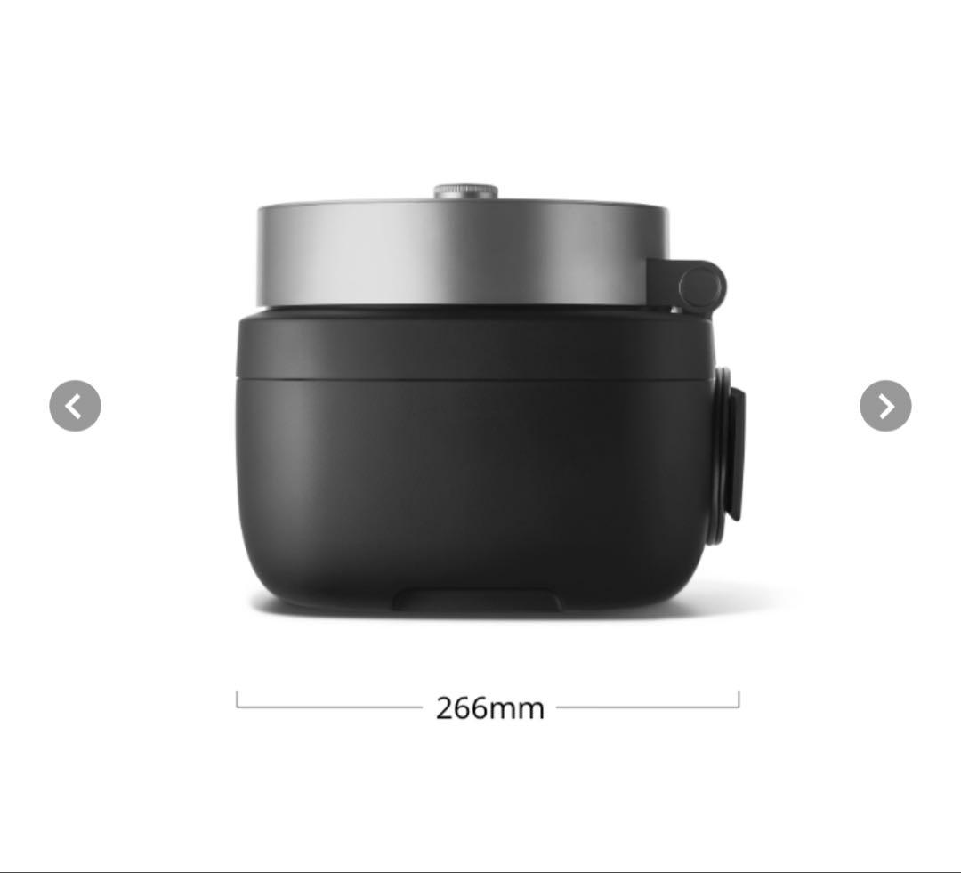 【美品】バルミューダ炊飯器 The Gohan