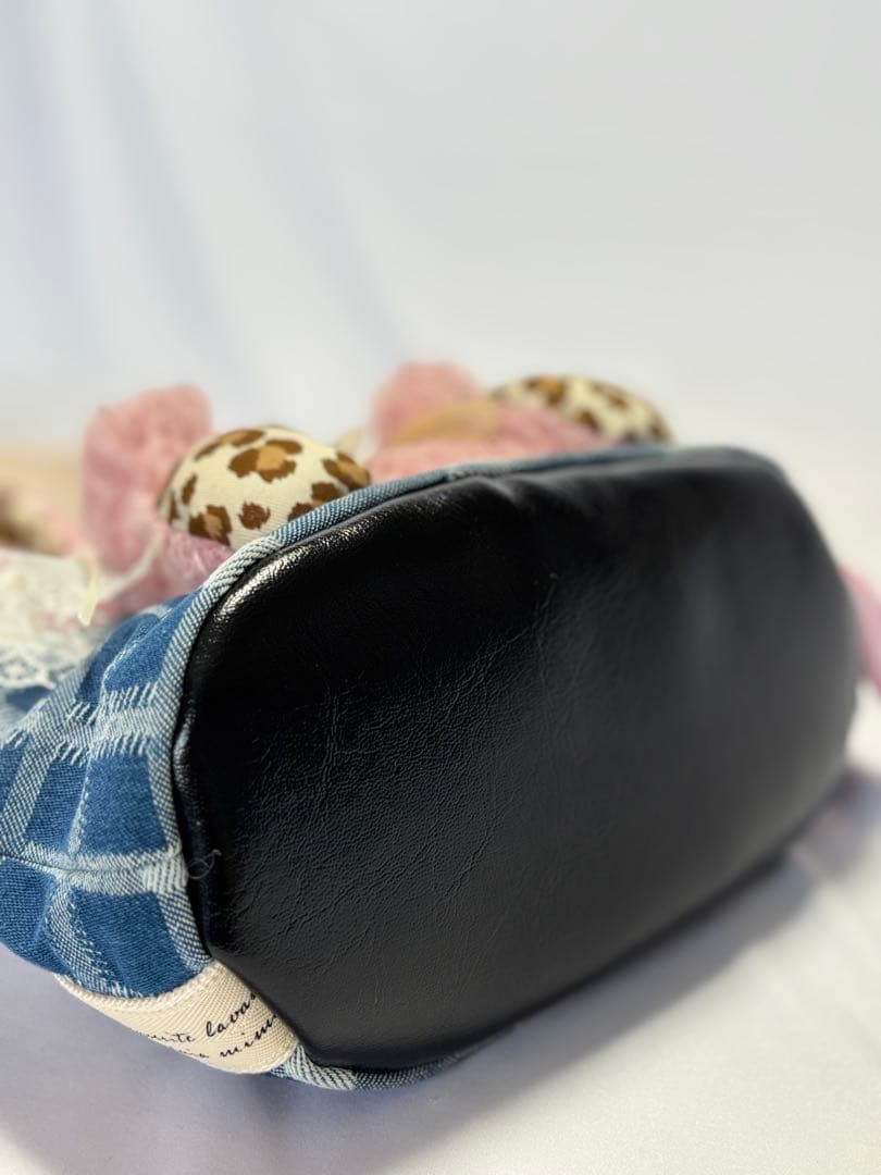 ♡*♡様 コヤンイサムチョン　うさちゃん丸底トートバッグ　ルミちゃん