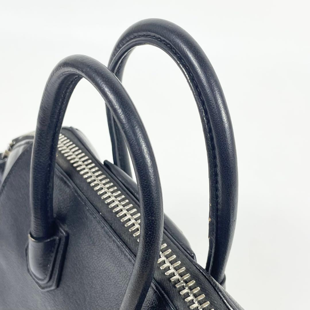 GIVENCHY アンティゴナ ミニ レザー 2WAY ショルダーバッグ 黒