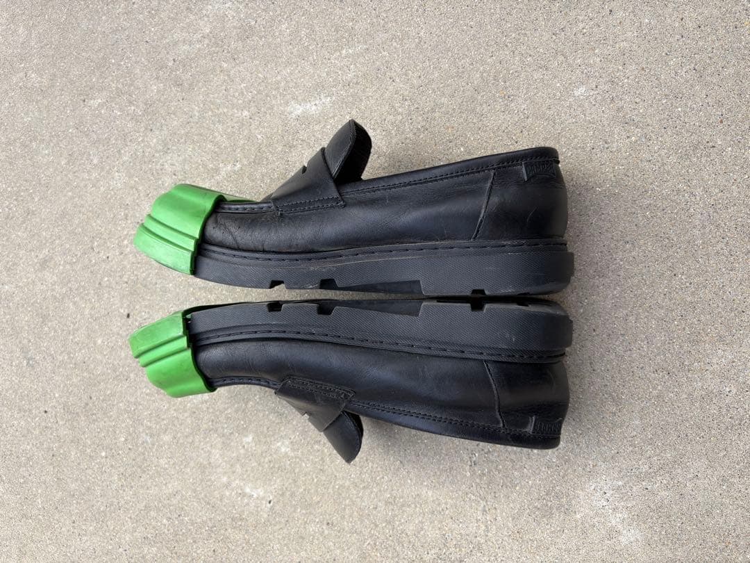 カンペール 27.0cm JUNCTION 黒　ローファー