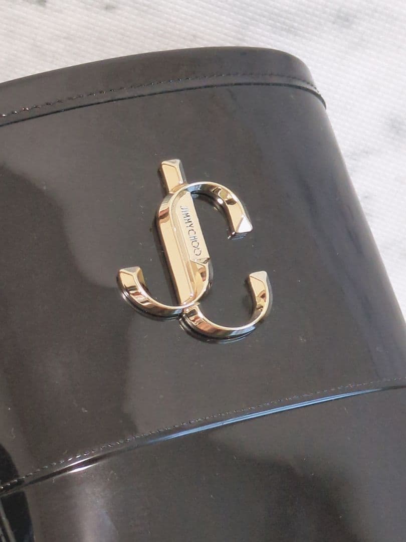 【希少】JIMMY CHOO　ウォータープルーフレインブーツ　完売品