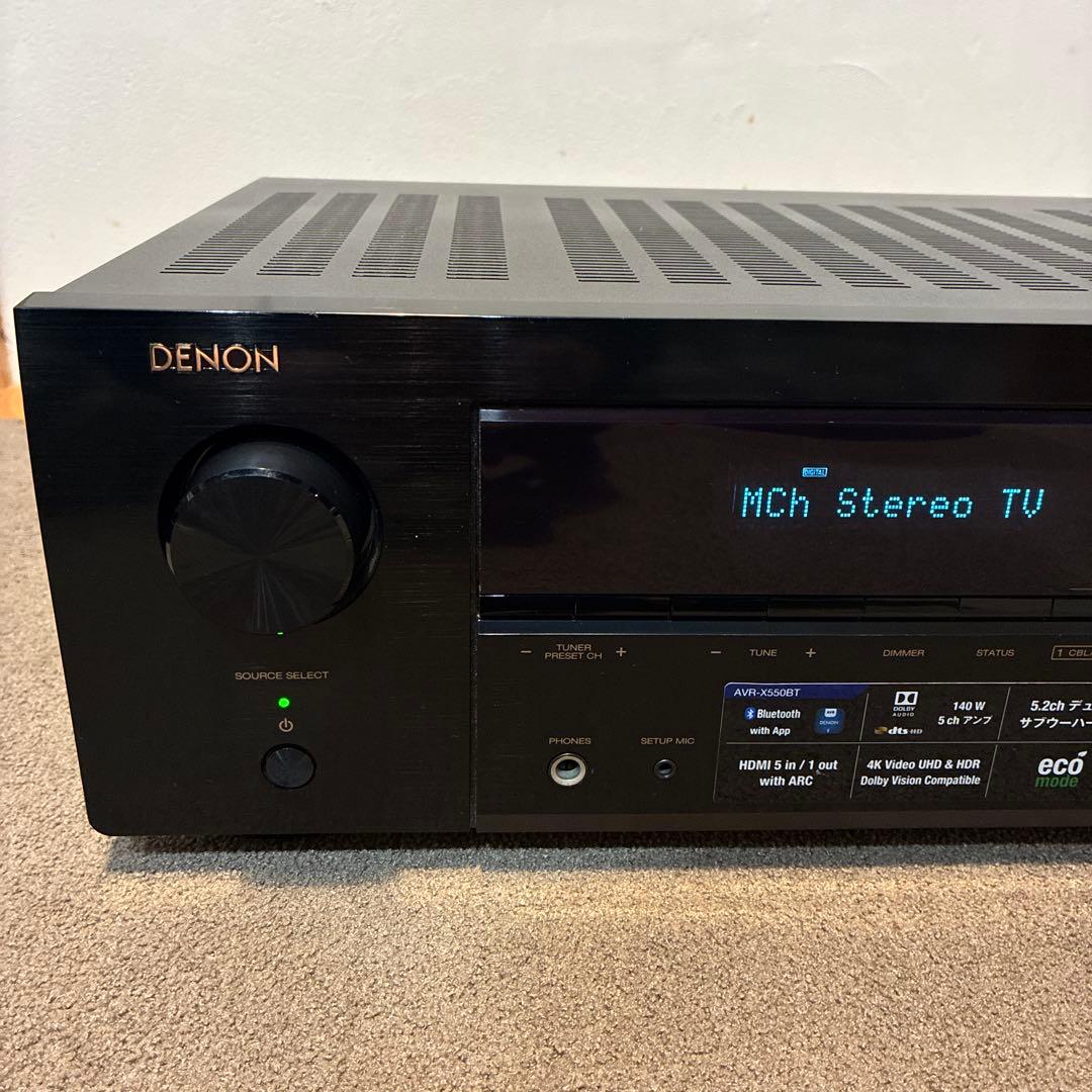 DENON AVR-X550BT AVアンプ