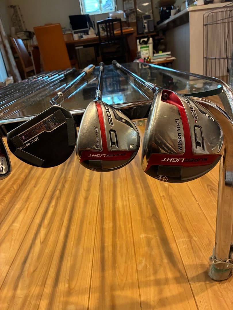 Wilson Staff ゴルフバッグ クラブセット メンズ　右利き用