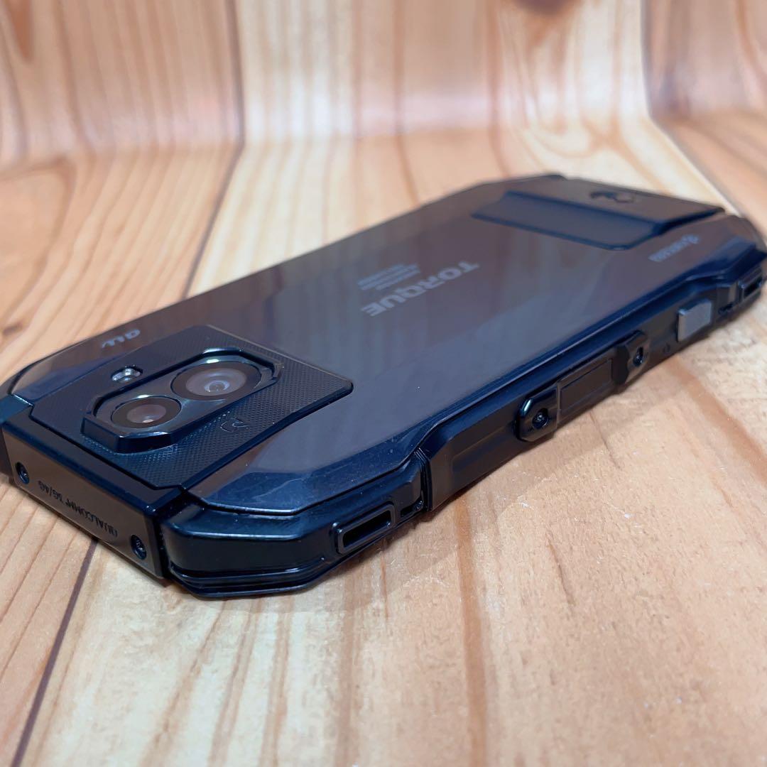 SIMフリー 本体 TORQUE G04 64 GB 074 ブラック 電池良好
