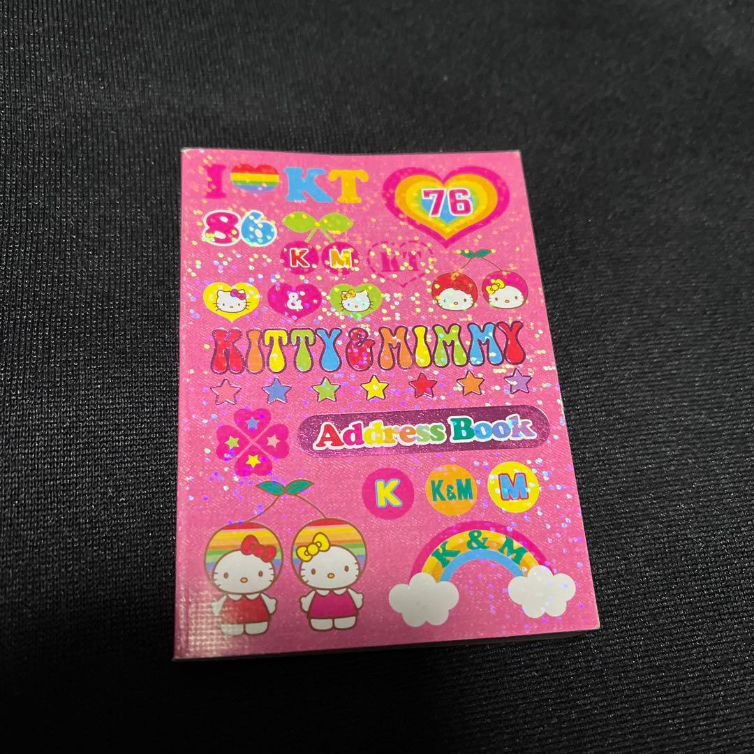 平成レトロ メモ帳 チャーミーキティとアドレス帳セット
