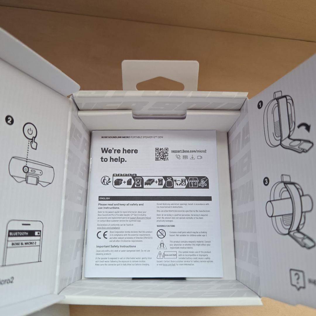 BOSE SOUND LINK MICRO ポータブルスピーカー2ndGEN