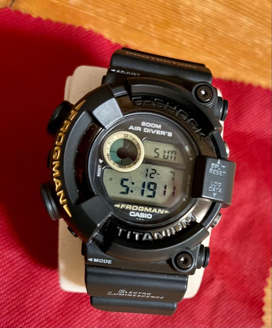 セール！　極美品！G-Shock DW-8200BM-1T フロッグマン　MIB