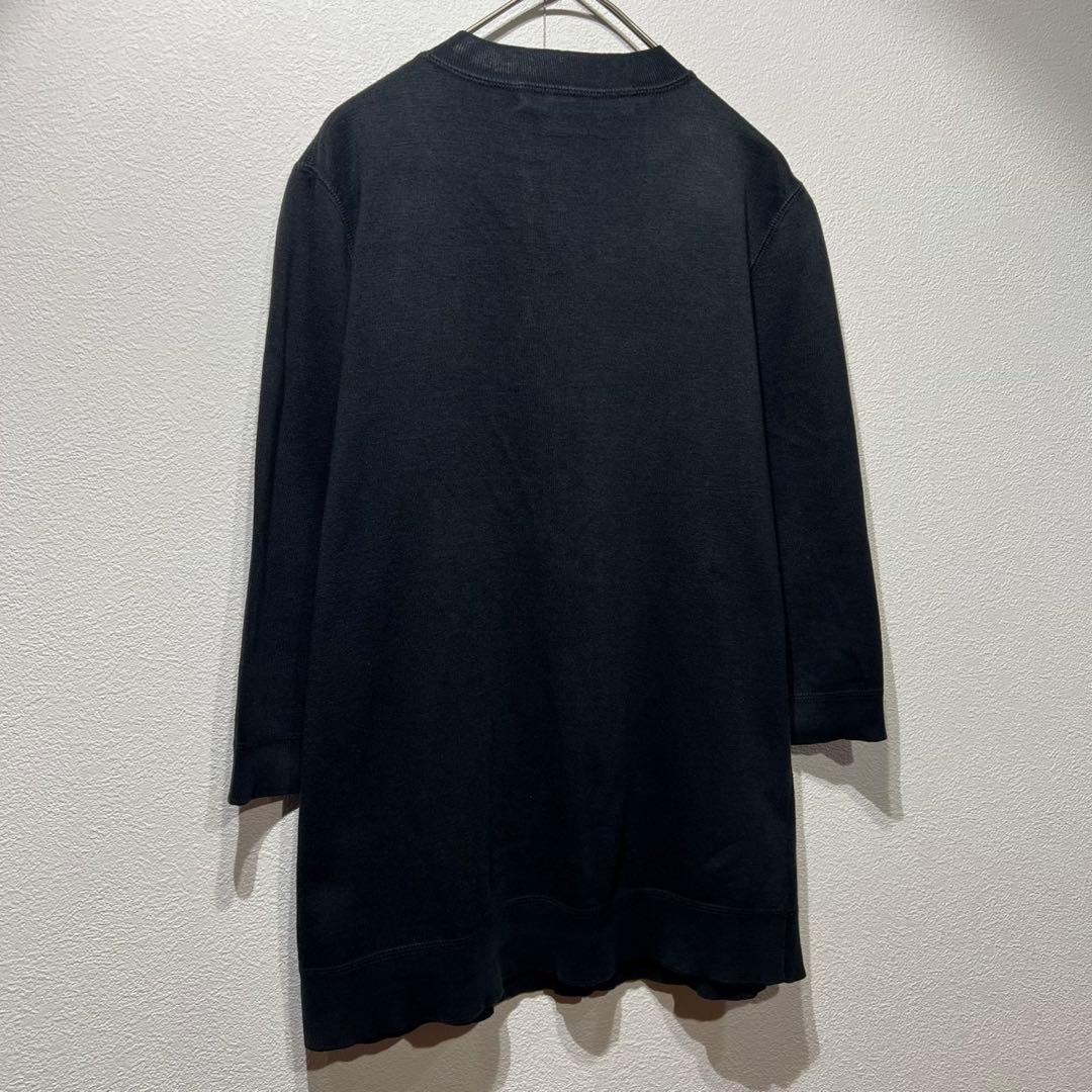 希少 マルニ 上質 プレートデザイン クルーネック ニット カーディガン