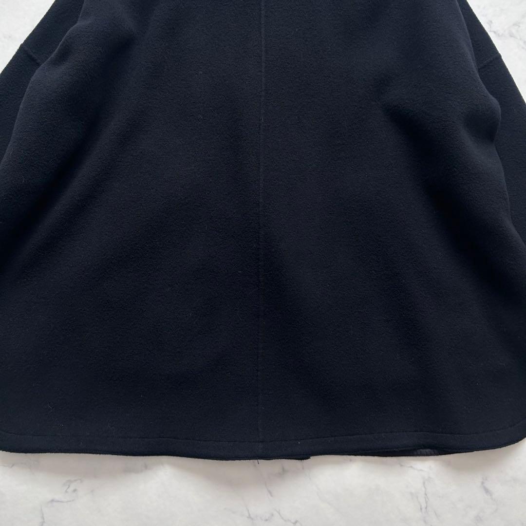 【美品】エンフォルド ソフトリバーケ ープコート 38 黒 レディース