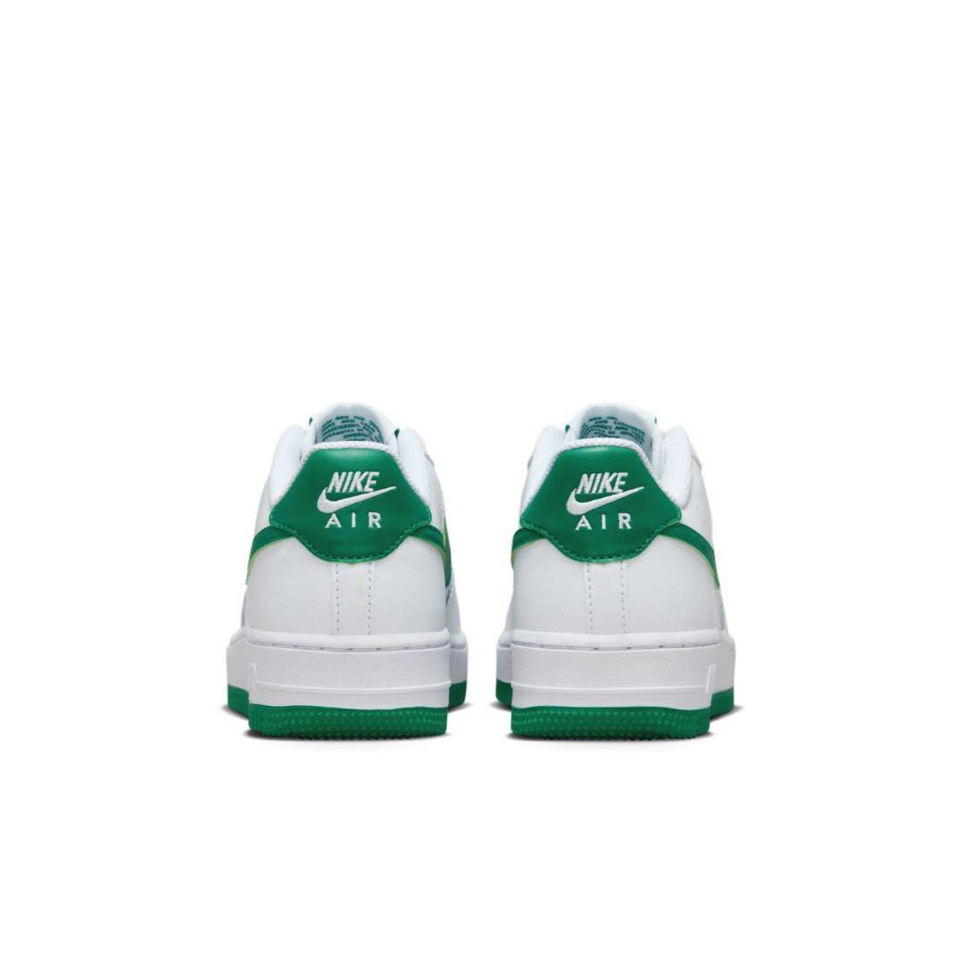 【新品25cm】NIKE｜エアフォース１GS｜ホワイト/グリーン