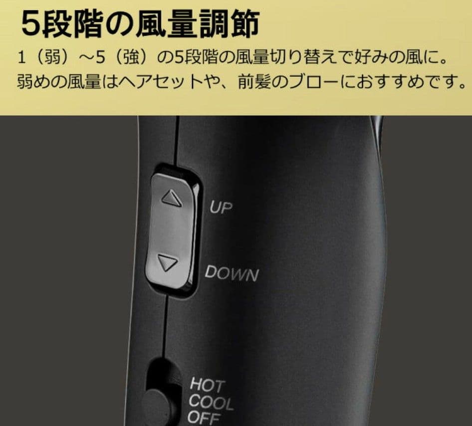 【新品】コイズミヘアードライヤープレミアムモンスター ホワイト KHD-W990