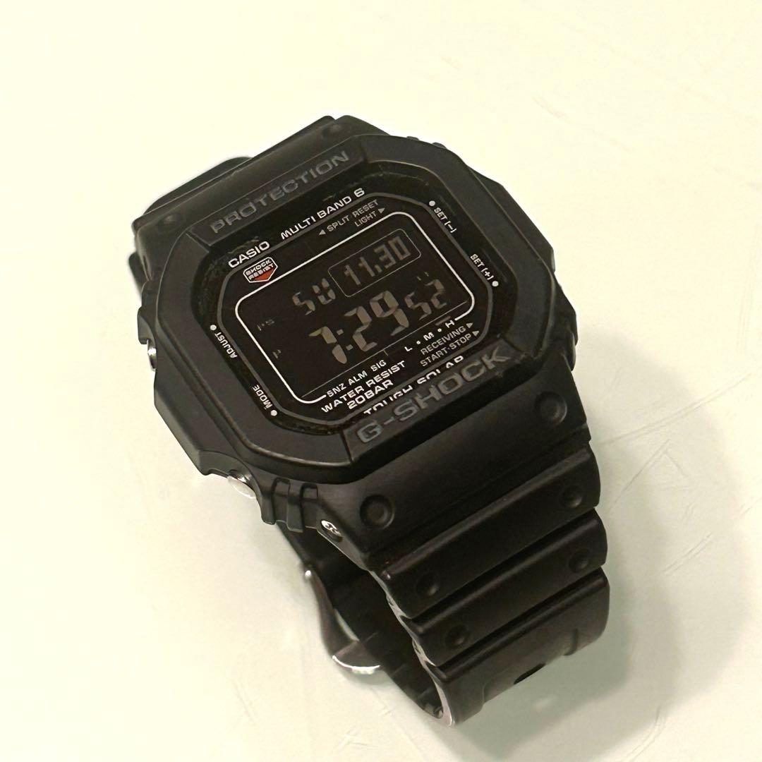 【美品！】G-SHOCK マルチバンド6 GW-M5610U-1B タフソーラー
