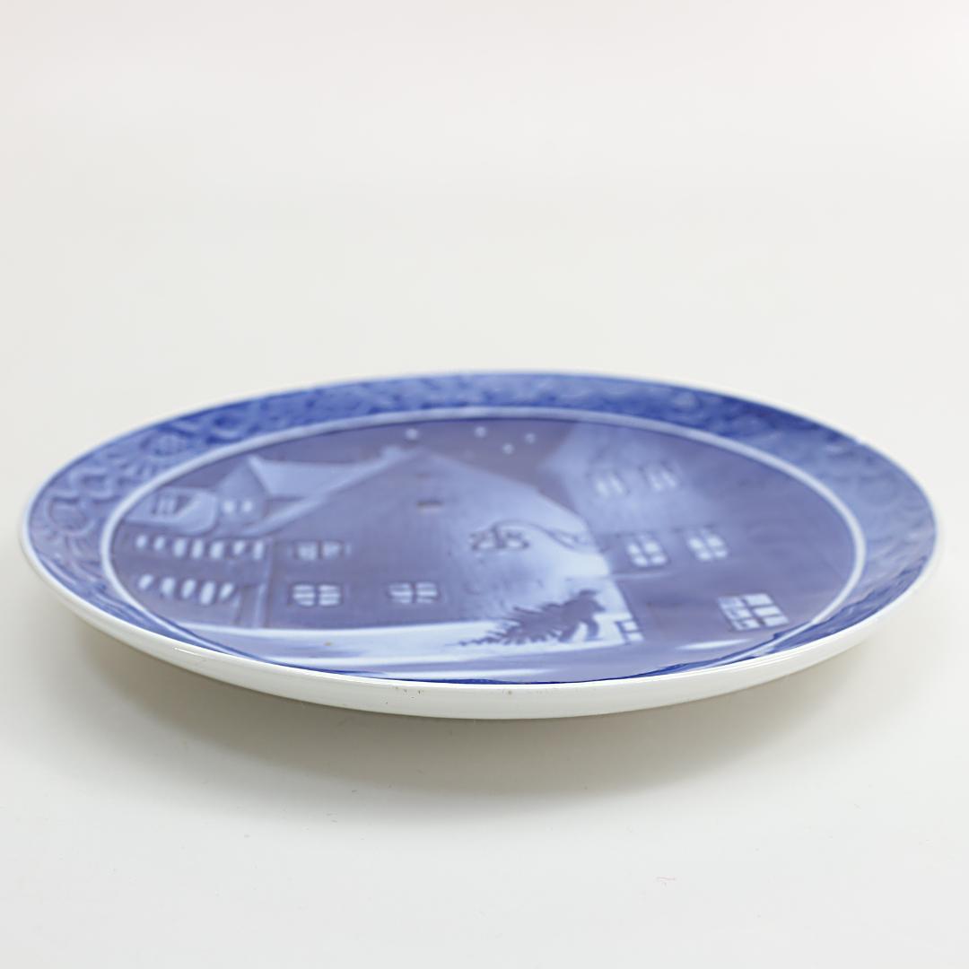 1925年「クリスチャンハウンの古い家々」イヤープレート ロイヤルコペンハーゲン