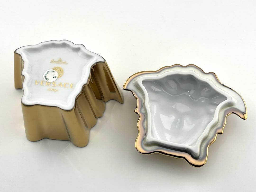 f142 美品　希少　ヴェルサーチ×ローゼンタール　コラボ　メデューサ　オブジェ