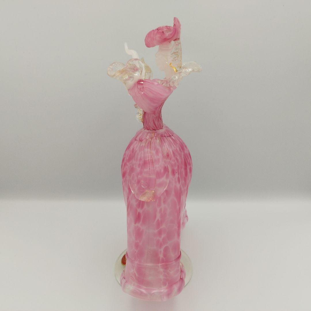 【希少】ベネチアングラス ムラーノ 大型フィギュリン 高さ29.5cm
