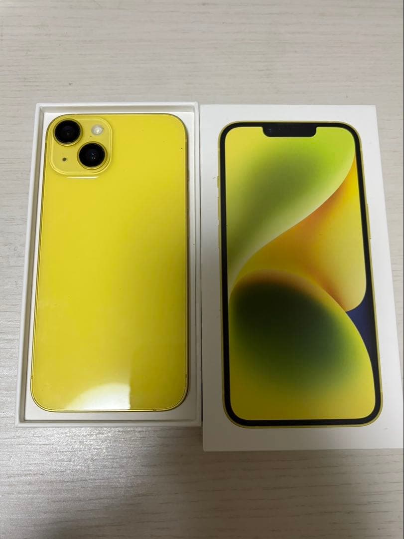 【訳あり値下げ】Apple iPhone 14 イエロー 本体のみ