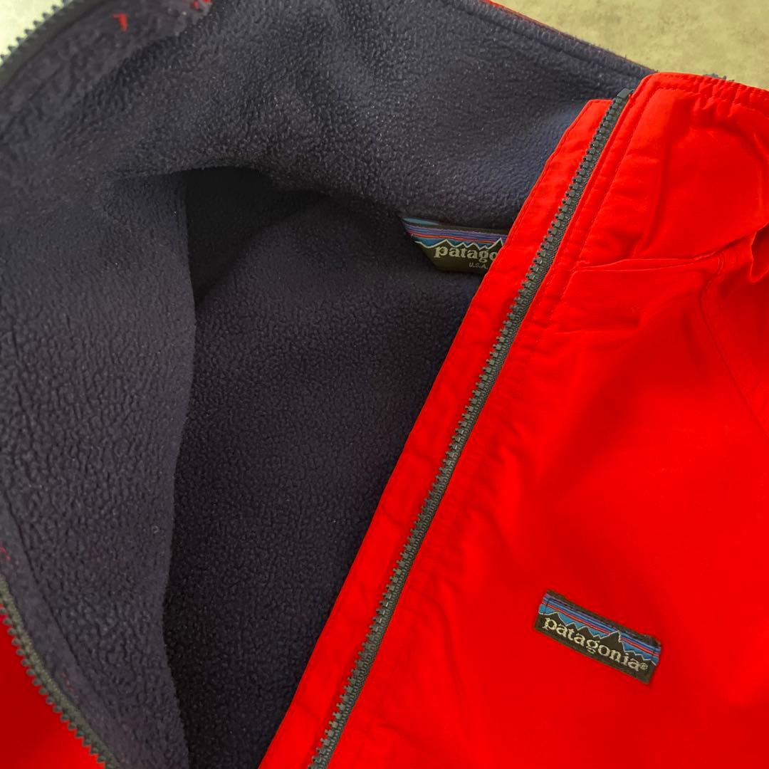 80s patagonia パタゴニア シェルドシンチラ ジャケット フリース