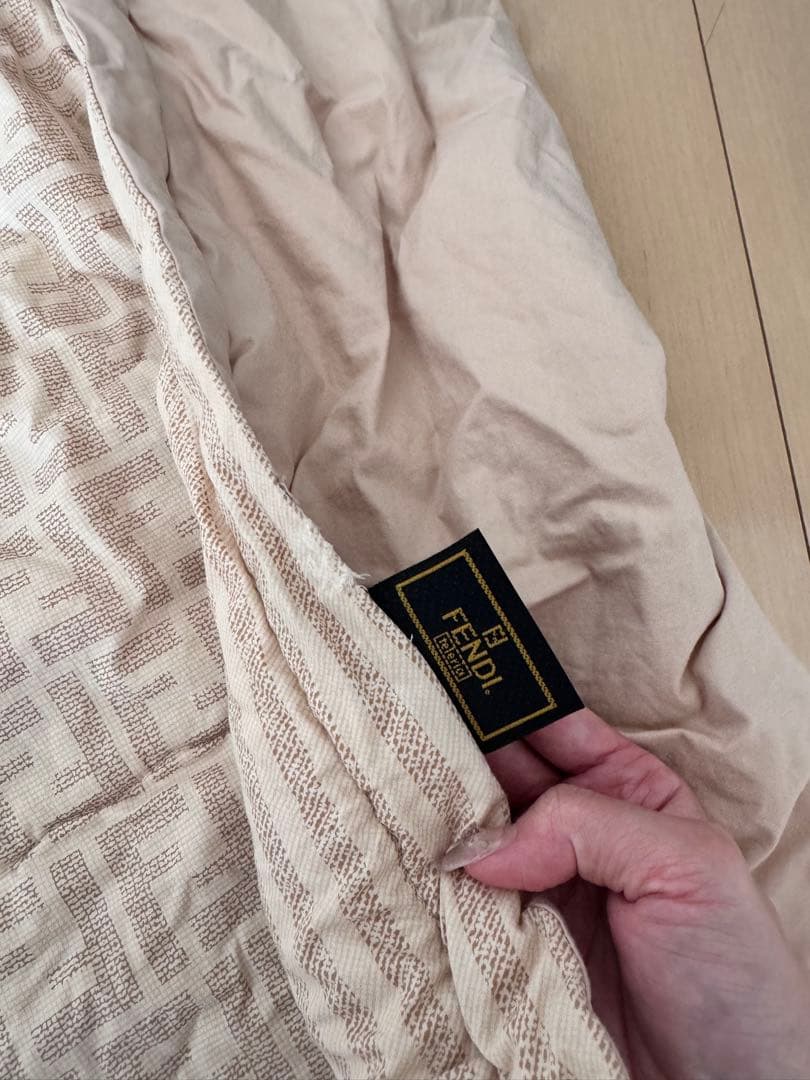 FENDI 掛け布団　完全正規品　店舗で購入