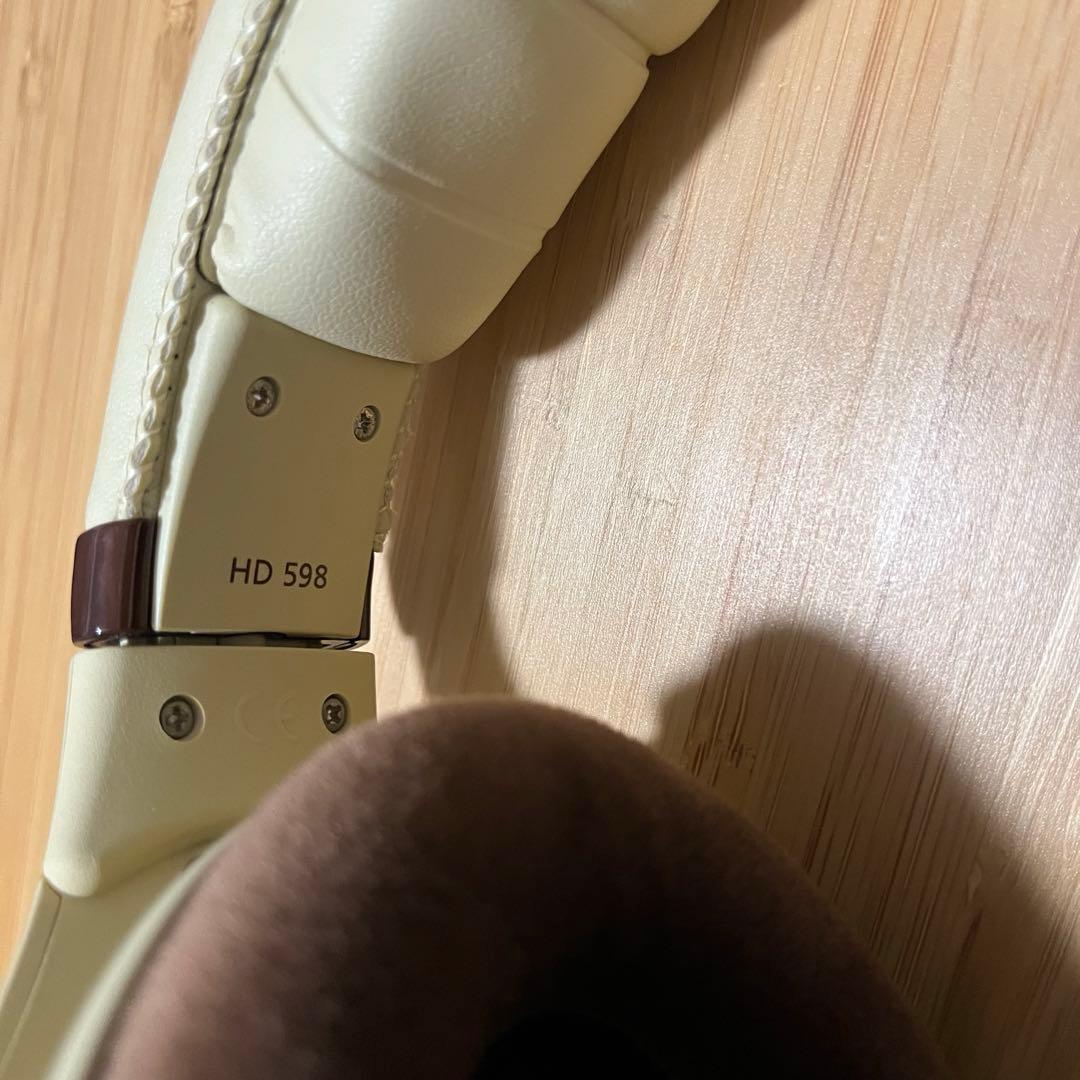 SENNHEISER HD598 プリン オープン型ヘッドホン＋スタンド付き