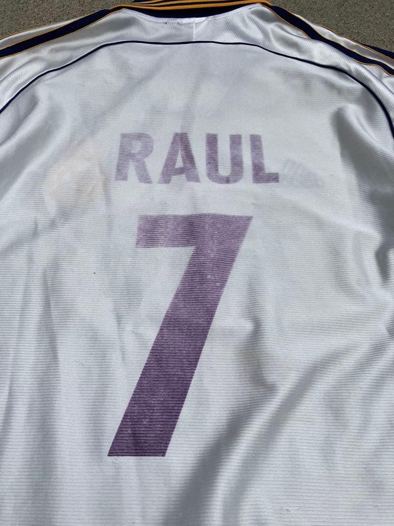 【新品未使用希少】アディダスxレアルマドリード 00/02ホームユニフォーム L