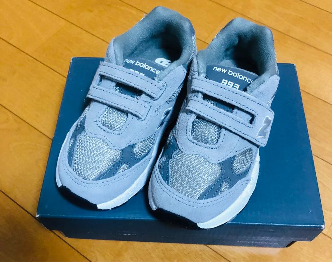 【海外限定商品:新品14.5㎝】ニューバランス993 kids
