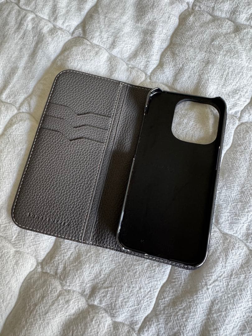 BONAVENTURA ボナベンチュラ　iPhone15pro チャコール