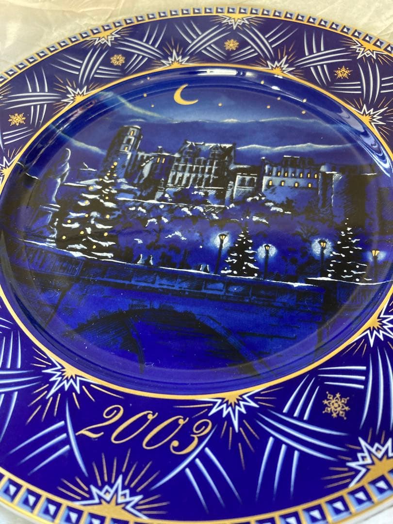 フッチェンロイター　ドイツ陶磁器ブランド　イヤープレート3皿セット