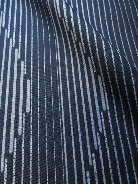 未着用に近い！本場縞大島紬＊もり絹織物＊着物＊証紙あり＊１６３ｃｍ＊裄６７