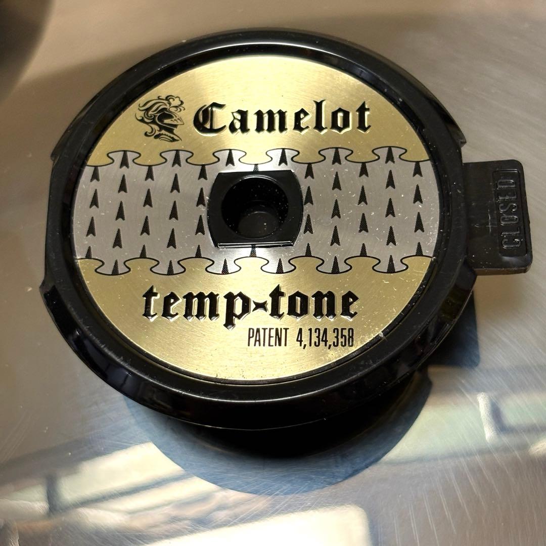 【レア】Camelot temp tone 両手鍋・フライパンセット 24cm
