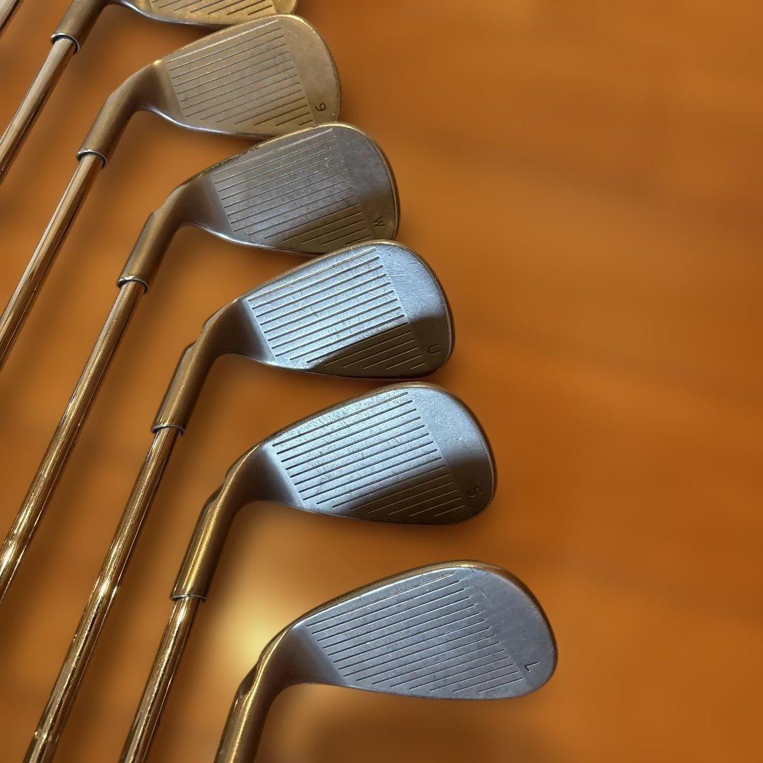 名器 PING G25 アイアン 5〜L 9本 赤 レッド CFS スチール S