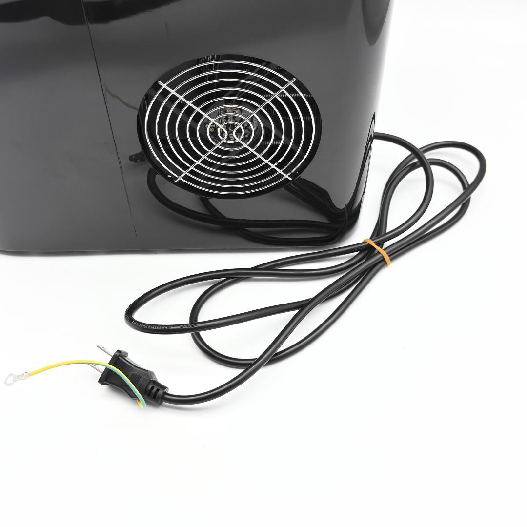 【未使用に近い】コンパクト高速製氷機 SR-HIM01 ブラック 黒