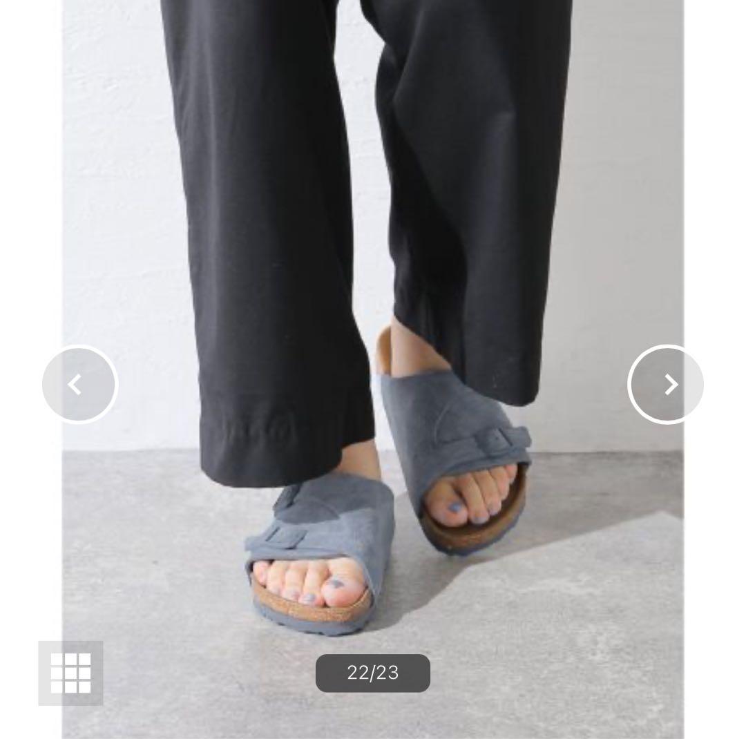 ビルケンシュトック チューリッヒ 24.5 IENA ブルー 【限定色】送料込