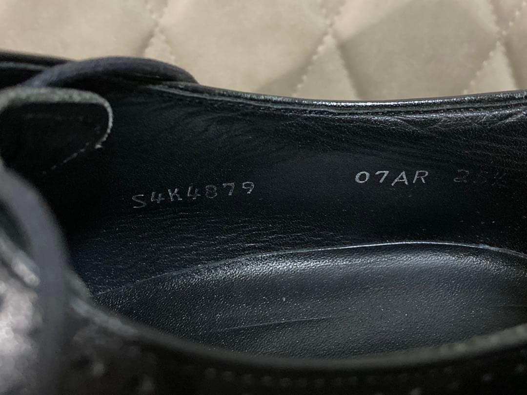 REGAL リーガル　ストレートチップ　黒　25.5cm