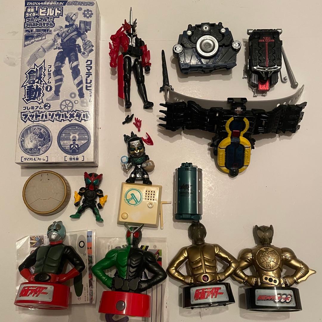 戦隊&仮面ライダー 他 ソフビ 70体 まとめ売り