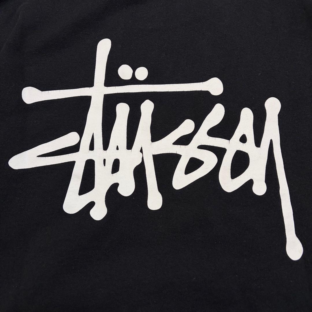 STUSSY ステューシー スウェット トレーナー クルーネック XL 黒