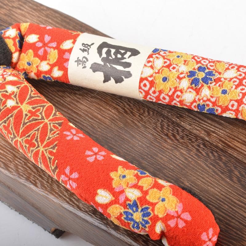 和装小物　焼桐下駄　女性用　小紋柄鼻緒　60足まとめて　M　6254A
