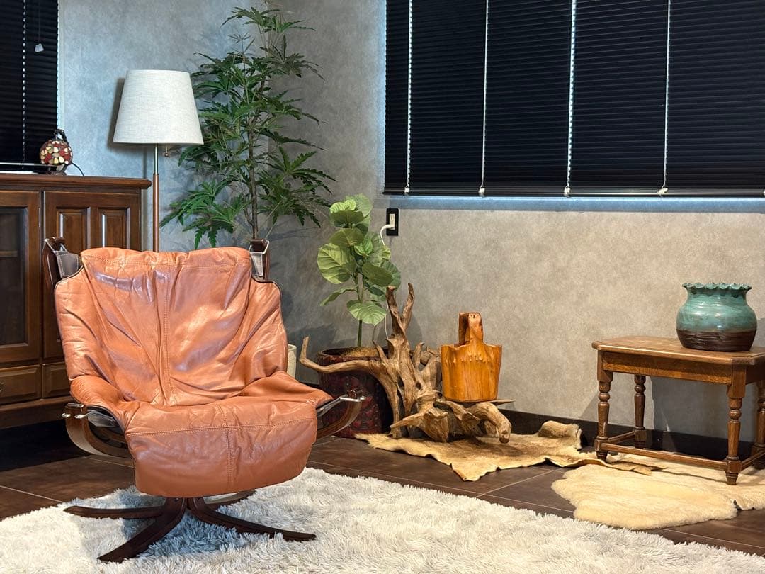 バットネ　vatne ヴィンテージ　ソファ　ファルコンチェア　ノルウェー　nZZ