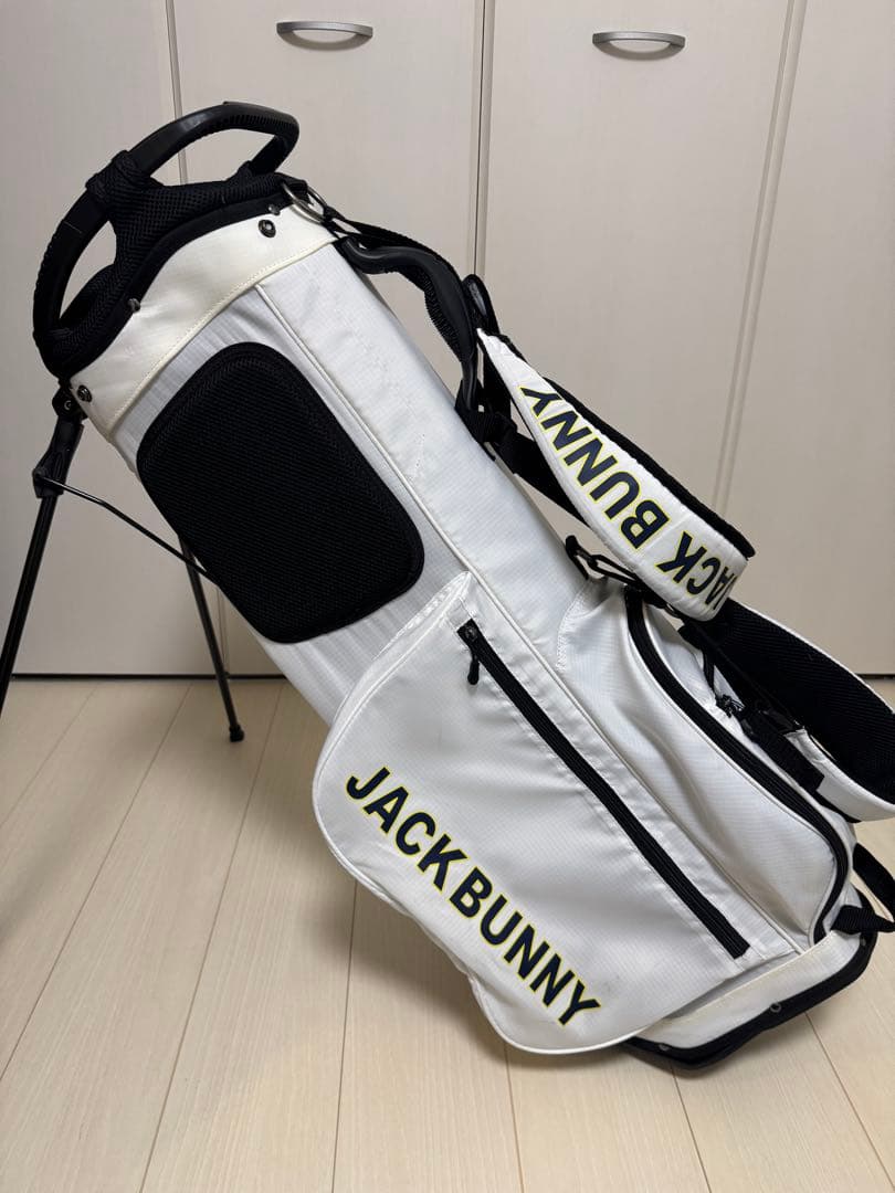 値下げ‼️JACK BUNNY キャディバッグ ホワイト