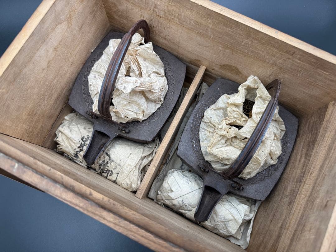 ★ 当時物 銚子 一対 共箱 ★