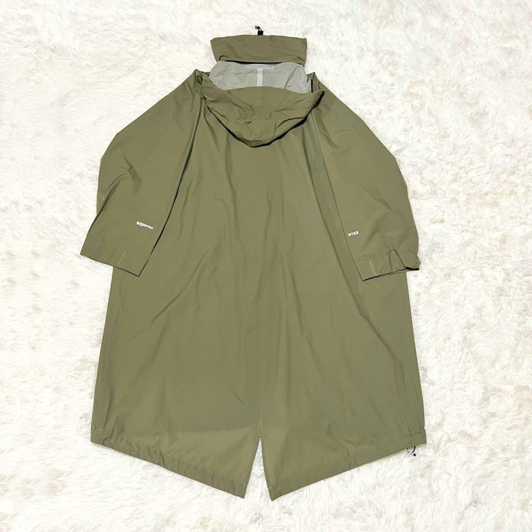 【美品】 HYKE ハイク PERTEX M65 オリーブ パーテックス コート