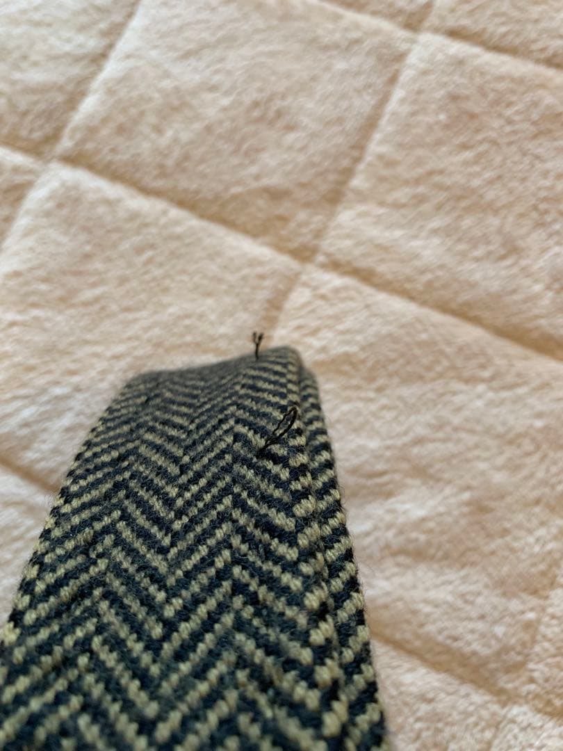 マックスマーラMAXMARAツイード ショートコートジャケット白タグ40カシミヤ