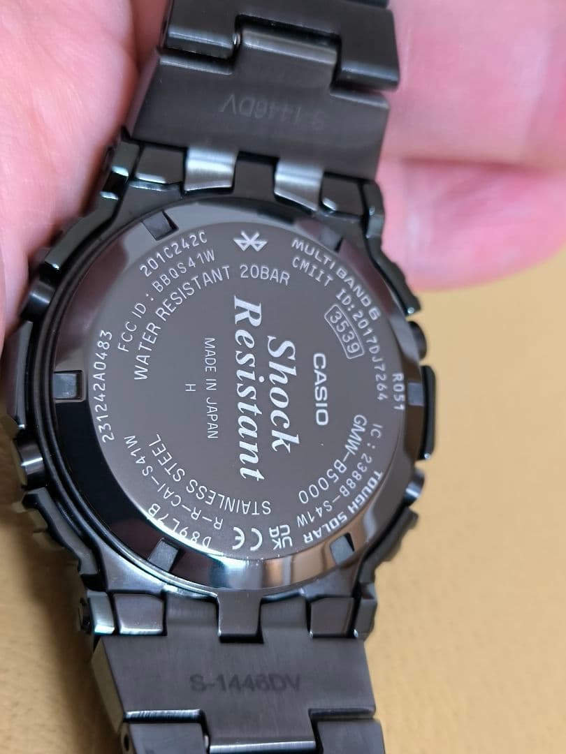 【生産完了】カシオ G-SHOCK「GMW-B5000BPC-1JF」