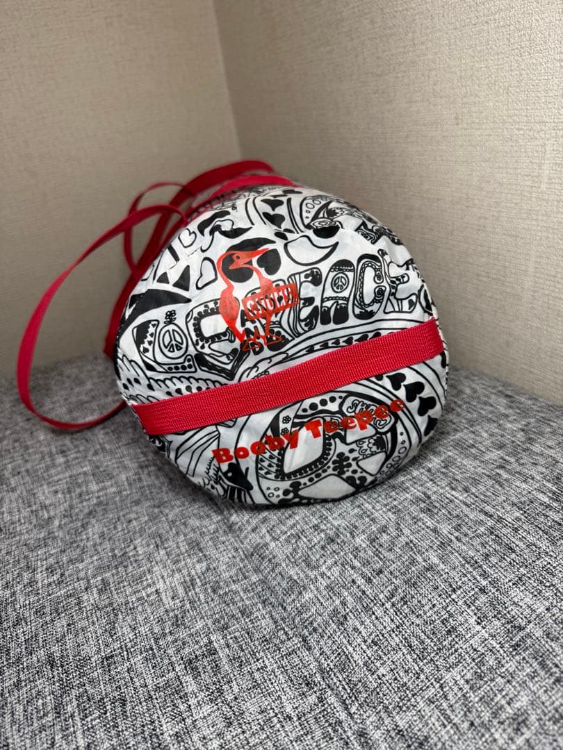 チャムス BOOBY TEEPEE 2人用 LOVE & PEACE ワンポール