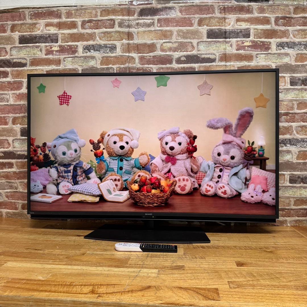 シャープ 50V型 4K 液晶テレビ AQUOS 4T-C50BL1 動画アプリ