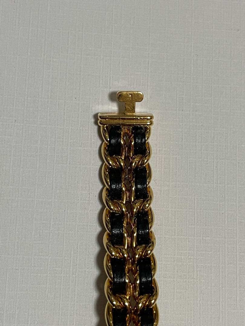 CHANEL プルミエール L ゴールド/ブラック 時計