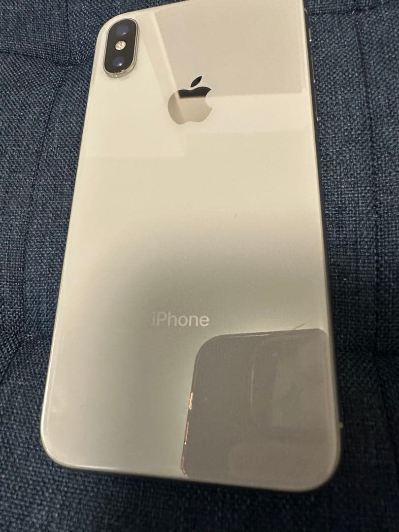 iPhone X 本体 64GB SIMフリー シルバー 箱備品付き