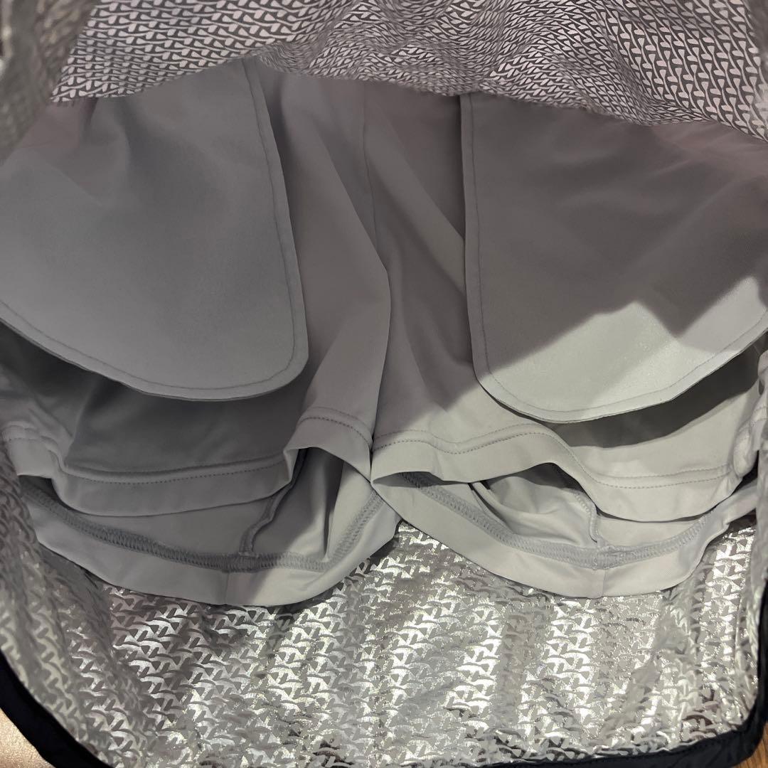 新品　テーラーメイド　スカート　防寒ピンク